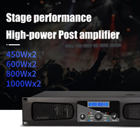 Système de sonorisation professionnel MA1000, amplificateur de puissance 2 canaux 1000W*2 pour concerts, scène et performances sonores