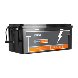 For <b>Rechargeable</b> 200Ah 25.6V <b>Battery</b> 5.12KWh Energy Storage Solar <b>Battery</b> Support Parallel/Series Portable Hybrid Grid - Product Image 2