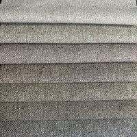 Home Deco Lin Tissu Rideau Faux Lin Tissu Polyester Tissu Lin Look
