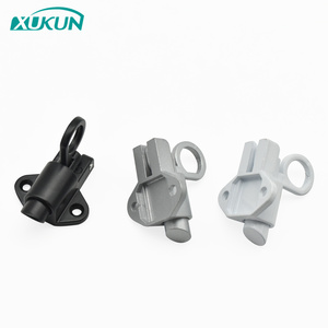 XK1017 Chốt Cửa Bằng Hợp Kim Nhôm Vòng Kéo An Toàn Cửa Sổ Tự Động An Toàn Tự Đóng Chốt Cửa Lò Xo Bật Lên Khóa Chốt - Product Image 6