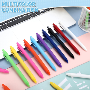 Wholesale Custom Logo 0.5mm Plastic Gel <b>Pens</b> Set Ballpoint <b>Pen</b> Design <b>White</b> Blue Red Yellow Ink for Promotional Advertising - Product Image 3