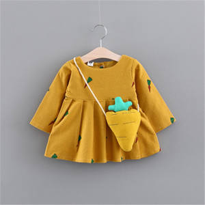 เสื้อผ้าเด็กขายส่ง ชุดเดรสเด็กผู้หญิงสไตล์อานาร์กาลีสำหรับเด็ก ราคาถูก ดีไซน์ใหม่ล่าสุด - Product Image 5