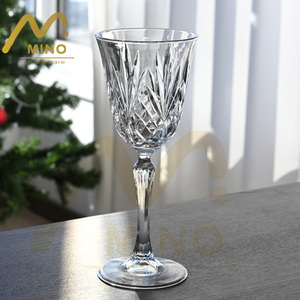 Gobelet en <span class=keywords><strong>verre</strong></span> taillé diamant de style européen élégant, <span class=keywords><strong>verre</strong></span> transparent en cristal clair pour champagne, whisky, vin, jus, boissons - Product Image 3