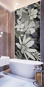 Centurymosaic - Azulejos de Vidrio con Diseños Modernos Cortados a Mano, Decoración de Pared para Piscina, Sala de Estar al Aire Libre - Product Image 3