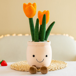 Juguete de Peluche Personalizado de Planta Suculenta en Maceta para Decoración de Oficina y Hogar - Product Image 5