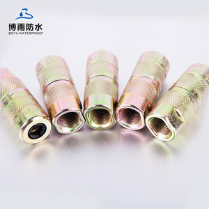 OEM Black Stainless Steel <b>Waterproof</b> Grease Nipple Coupler with 1 Year Warranty Traditional Design for Injection Packers - Product Image 3