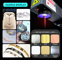 Offre Spéciale – Machine de Marquage Laser Fibre Portable 20W 30W 50W pour Bijoux, Métaux, Acier Inoxydable, Aluminium et Pièces de Quincaillerie