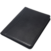 Portafolio Personalizado A4 con Cierre, Carpeta Organizadora de Documentos Legales y Ejecutivos para Conferencias y Reuniones