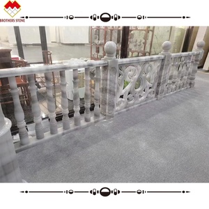 Barandilla <span class=keywords><strong>de</strong></span> <span class=keywords><strong>piedra</strong></span> <span class=keywords><strong>de</strong></span> mármol para villa, barandilla para porche, balcón, diseño <span class=keywords><strong>de</strong></span> barandilla, buen <span class=keywords><strong>precio</strong></span> - Product Image 4