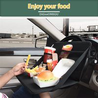 Plateau de volant plateau de nourriture de voiture pour manger plateau de Table réglable et de voiture pour ordinateur portable siège arrière de voiture amélioré bureau d'ordinateur portable