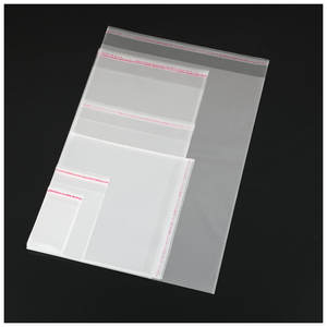 Sacchetti in <span class=keywords><strong>Plastica</strong></span> Impermeabili e Ermetici per Alimenti 2026, Buste Richiudibili in OPP BOPP <span class=keywords><strong>Trasparenti</strong></span> con Chiusura Risigillabile - Product Image 3