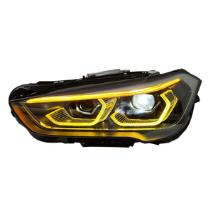 ไฟหน้า LED Anchi High Lumen แบบสองสี DRL สำหรับ G20 G28 12V 36W 6000K สีเหลืองขาว ไฟเลี้ยวแบบ Retrofit อัพเกรดเพิ่มประสิทธิภาพการมองเห็น - Product Image 5