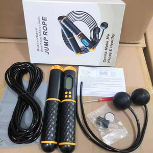 CHENGMO SPORTS <span class=keywords><strong>Corde</strong></span> à <span class=keywords><strong>sauter</strong></span> intelligente personnalisée, lourde, pour la perte de poids, compteur de sauts, <span class=keywords><strong>corde</strong></span> à <span class=keywords><strong>sauter</strong></span> numérique à vitesse réglable, sans fil - Product Image 6