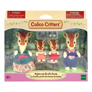 Bộ 4 Con số gia đình hươu cao cổ sang trọng calico Critters Bộ sưu tập - Product Image 1