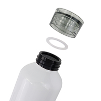Bouteille de sport en aluminium 750 ml pour impression par transfert thermique, logo personnalisé, écologique, jetable, portable, pour randonnée, gym, voyage - Vente en gros
