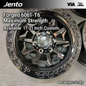 Rines de Aleación Forjados Personalizados 6061 T6, Negros con Acabado Cromado y Beadlock para <span class=keywords><strong>Mercedes</strong></span> <span class=keywords><strong>Benz</strong></span> Clase G <span class=keywords><strong>G63</strong></span> AMG - Product Image 2
