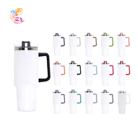 Gobelet isotherme en acier inoxydable ZP RTS Sublimation 40oz, portable, simple, pour la maison, les voyages, les sports et les activités de plein air.