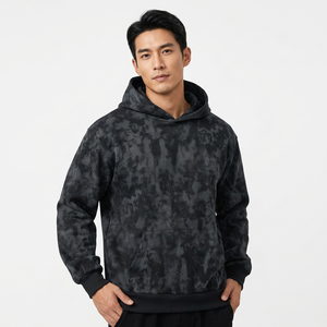 Sudadera con Capucha Tie Dye para Hombre, Estilo Casual, Corte Regular, Ropa Urbana - Product Image 2