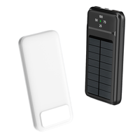 Meilleures ventes 2026 – Banques d'alimentation solaires haute capacité 20000 mAh, 30000 mAh, 50000 mAh avec câble intégré et lampe torche