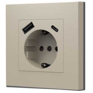 卸売ホームホテル電気壁スイッチソケットUSBポート付き携帯電話高速充電ソケットEU標準 - Product Image 5