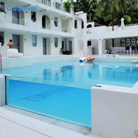 Plaque en acrylique coulé ultra-épaisse Grandview 50-300 mm, panneau PMMA pour piscine, aquarium, taille personnalisée