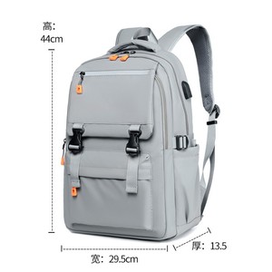 Men's <b>Backpack</b> <b>Large</b> Capacity 16 Inch Laptop Bag Waterproof Wear Resistant Everyday Use College Student Travel <b>Backpack</b> - Product Image 4