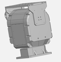 Tête motorisée panoramique et inclinable extérieure Farsight SG-PTZ050W, charge utile 10-50 kg, métal, étanche IP66, large plage de température -40~65°C