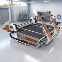 Système de contrôle professionnel pour la découpe du verre, machine intelligente de chargement et de découpe du verre pour verre architectural et verre de mobilier