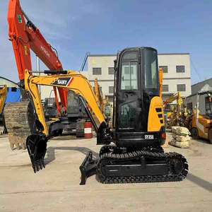 Mini-pelles SANY SY35U SY60C SY75C SY155C SY215C SY335H SY365H d'occasion à vendre, modèle 2024, moteur, boîte de vitesses, pompe, bonnes performances - Product Image 1