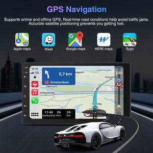 NOVO Reprodutor de <span class=keywords><strong>DVD</strong></span> Multimídia Android 15 de 7 Polegadas 64GB 2 Din Rádio de Carro com Tela Sensível ao Toque BT FM Sistema de Som Automotivo Carplay Autoradio GPS - Product Image 5