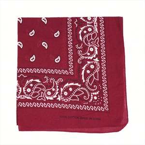 Premium-Qualität Bandana-Druck mit Logo Individuelles Bandana für Firmengeschenke Messe-Werbegeschenke Geschäftsförderung Großhandel - Product Image 2