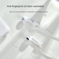 Earphone Bluetooth Nirkabel Anti-Hilang Magnetik Terlaris, Kompatibel dengan iPhone 12/3 Pro Honor Model Pearlized