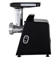 Hachoir à viande électrique multifonctionnel mini, moteur en cuivre haute efficacité 1400W, lames croisées en acier inoxydable, ABS, usage domestique