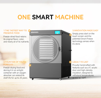 Machine de lyophilisation de dégivrage automatique Contrôle automatique Procédure de lyophilisation Déshydratation des aliments pour animaux de compagnie