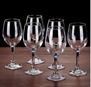 Verres à vin rouge 225 ml en gros, <span class=keywords><strong>pas</strong></span> chers, pour restaurants et usage domestique, compatibles lave-vaisselle, gobelets en verre simples - Product Image 3
