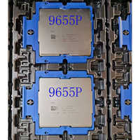 AMDs 9655P Server CPU 96 Core 192 Thread 2.6GHz Base 4.5GHz Boost SP5 Socket 400W Processor 384MB L3 Cache for AI Inference