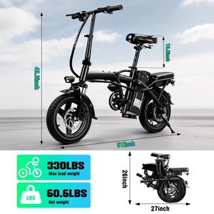 Global Supplier 32MILES Range Long Tail Cargo Electric Bike 560W Electric Folding Bikes 48v From Manufacturer USA Urban Errands - Product Image 2