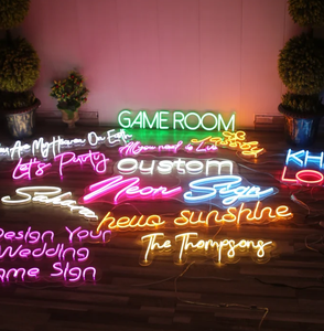 Rebow NO MOQ Free Design Neon <b>Personalised</b> Birthday <b>Sign</b> Led Custom Neon Light Letter Custom for Backdrop Decor - Product Image 4