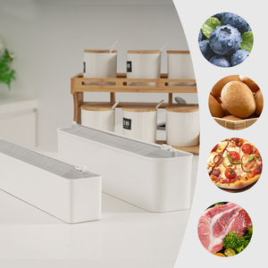 Single-Tier Modern <strong>Kitchen</strong> Dispenser Folding Rack Multifunctional Plastic Slider Cutter for ABS Cling Film Drain <strong>Kitchen</strong> <strong>Caddy</strong> - Product Image 5