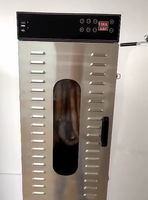 Machine à sécher les saucisses en acier inoxydable à double couche, déshydrateur à circulation d'air chaud pour viande séchée et boucherie