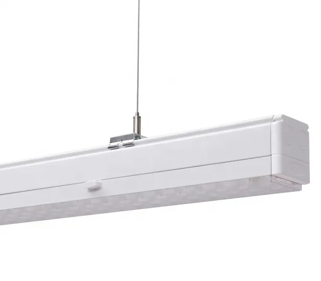 Manufacture Vente en gros Support personnalisé Goulotte Utilitaire Plafond plat Led Lumière linéaire