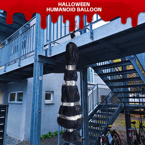 เครื่องตกแต่งงานปาร์ตี้ฮาโลวีนทำจากพีวีซีแบบเป่าลมได้อุปกรณ์แขวนแนวสยองขวัญลานกลางแจ้งโมเดลร่างกายมนุษย์ - Product Image 1