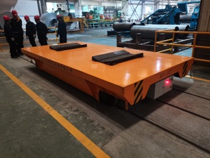 Thủy lực nâng điện phẳng giỏ hàng Cáp trống cung cấp điện đường sắt chuyển giỏ hàng - Product Image 5