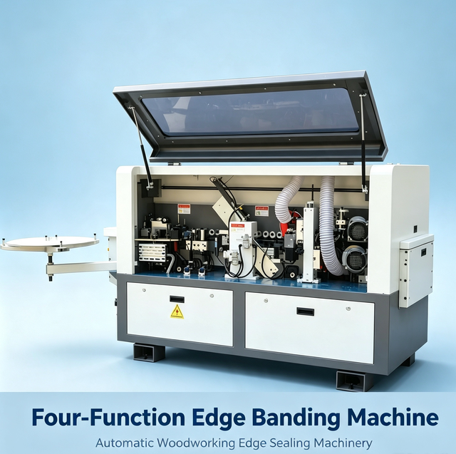 Woodworking Full Linear Automatic Plywood Fully Automatic Edge Bander Straight Line Edge Banding Machine for Wood Panels