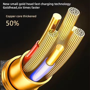 PD100W Pantalla LED Digital 1M Trenzado USB Tipo-<span class=keywords><strong>C</strong></span> a <span class=keywords><strong>C</strong></span> <span class=keywords><strong>Cable</strong></span> TPE Chaqueta Compatible <span class=keywords><strong>iPhone</strong></span> 12 13 14 15 Pro Plus Pad Air Mac Book - Product Image 5