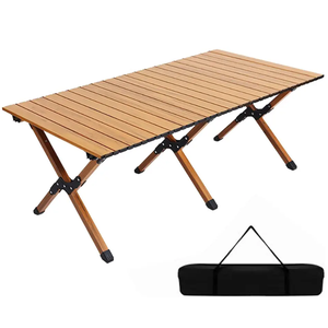YOLO Era <b>Outdoor</b> Foldable Aluminum Alloy Camping <b>Table</b> for 4 People <b>BBQ</b> Picnic Equipment Modern Design <b>Outdoor</b> Furniture - Product Image 1