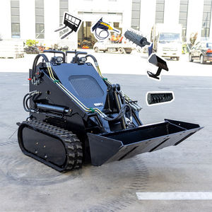 Mini chargeuse sur chenilles compacte Kubota avec broyeur à vendre, diesel, cargadoras, mini chargeuse sur chenilles chinoise pour la réhabilitation - Product Image 1