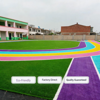 Dalles de sol en caoutchouc élastique pour salle de sport, granulés EPDM RunSure, écologiques, absorption des chocs, multicolores, design robuste et sûr, souples et solides