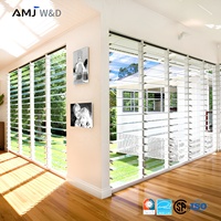 Ventana de Aluminio Premium con Aislamiento Térmico, Manija Ajustable y Vidrio Templado para Casa u Hogar