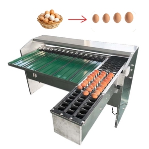 Classificare la taglia selezionatrice selezionatrice per uova piccola macchina per classificare le uova del Sud Africa selezionatrice con candeliere 50,000 Pesos - Product Image 1